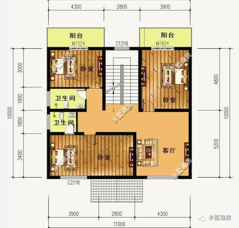 农村自建房你想怎么建? 多卧室还是大露台? 无论如何, 你都赚!