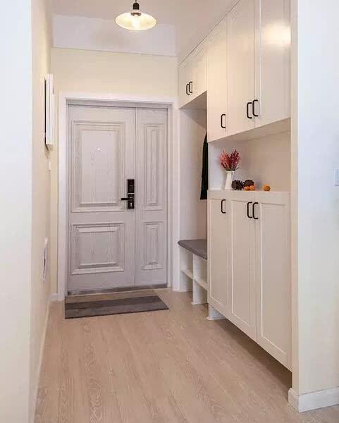 如果你家玄关也是长廊型的, 那建议这样设计, 时尚大气还实用!