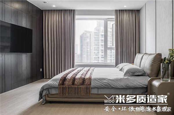 星河国际180㎡现代风, 米多装饰大户型设计诠释住宅的品质格调!