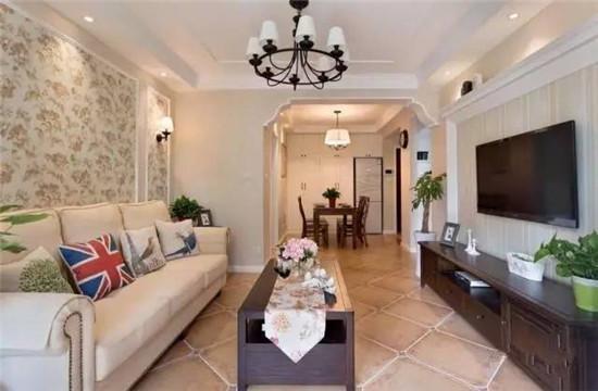 90㎡美式混搭风两居室 一家三口幸福的印记