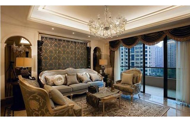 精装两室两厅欧式风格 超大落地窗档次真高 喜欢卧室设计