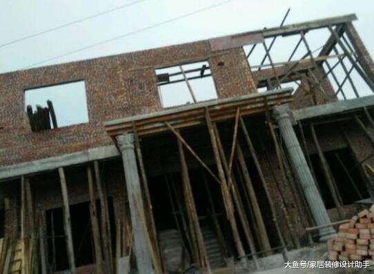 68天自建两层小别墅, 全村施工周期最短, 遭邻居们吐槽安全质量堪忧