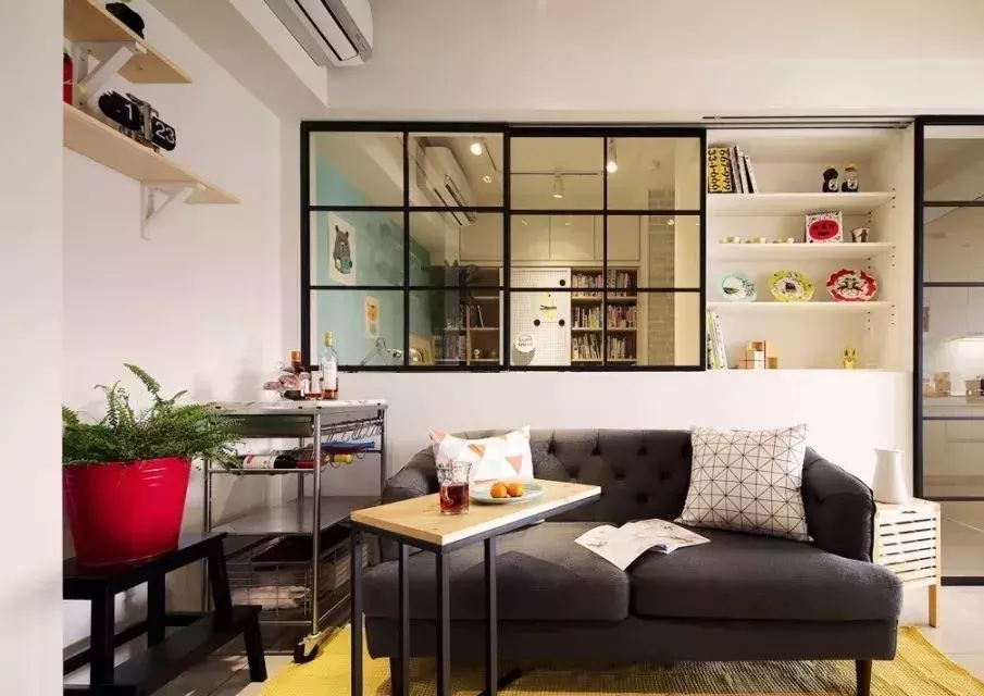 85后小夫妻打造50㎡婚房, 有柴米油盐也有岁月静好~