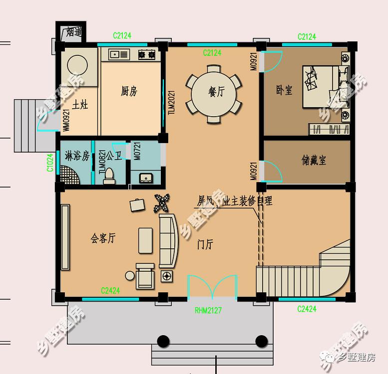 农村建别墅宅基地方正大有好处, 花的钱不多, 建出来却比人家美!