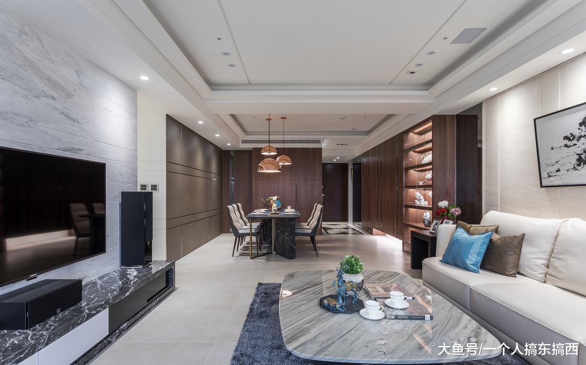 130㎡奢华风格大平米装修花了25万, 高端奢华优雅