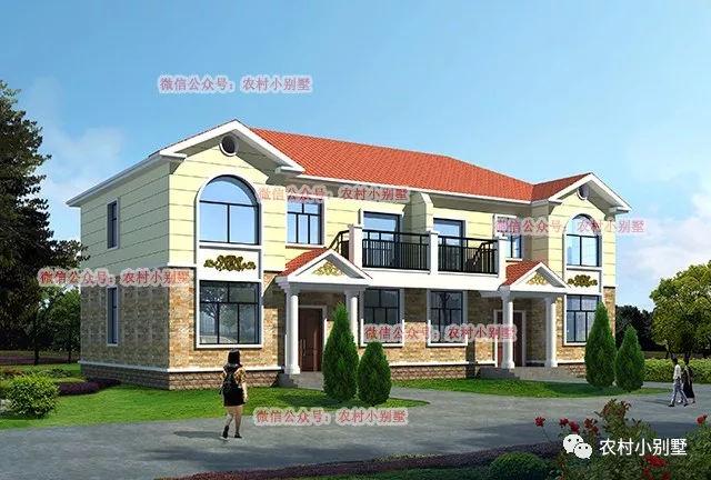 18套兄弟双拼农村别墅, 两兄弟一起建, 村里人见了都夸哥俩关系好