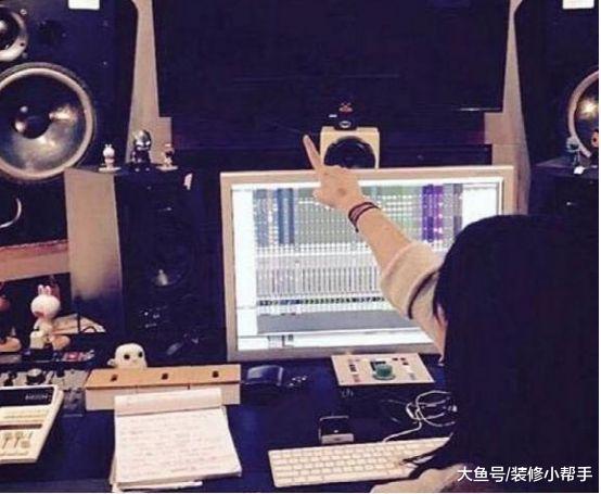 林忆莲的豪宅装修: 独立录音棚, 估计是嫁给了音乐