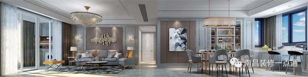 要不要做轻奢风格? 看完绿地国际博览城二期四居室装修再决定吧