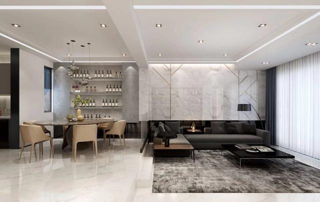 东方帕蒂欧: 现代风格的350平米双拼别墅