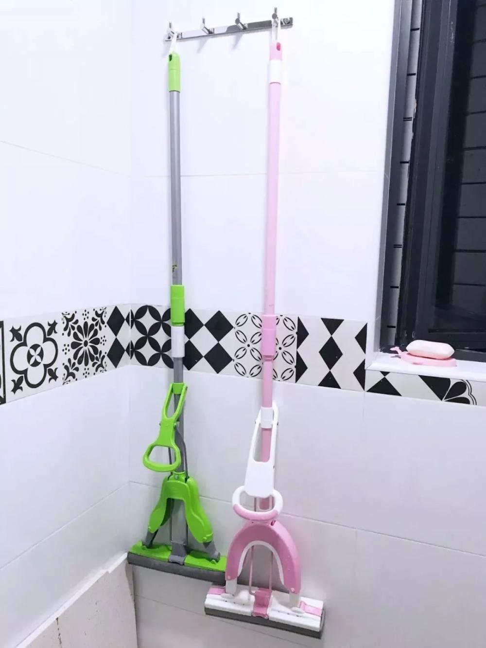 愁死了! 拖把扫把这些工具, 放哪里好呢?