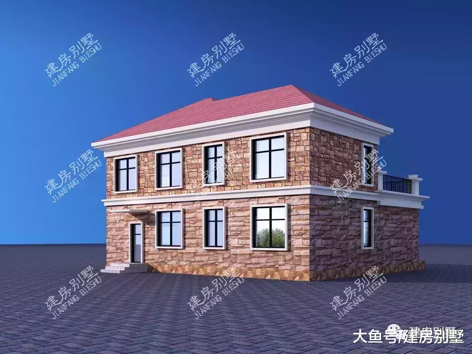 全网公认最美两层农村自建房, 建好此屋定会财运滚滚来