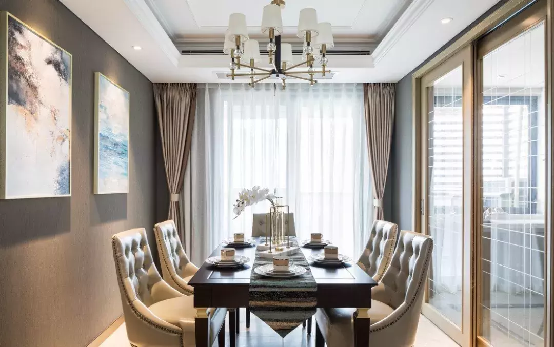 同事家152㎡美式新房, 堪比豪宅, 都夸他装的很高级!