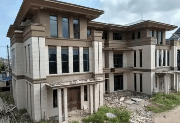 自建村里第一豪宅别墅, 光主体花142w, 还没装修就被城里老板看中出500w要买
