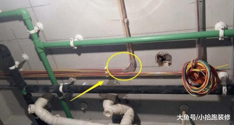 水电施工, 邻居带我去他家参观, 看到现场后, 发现真不错