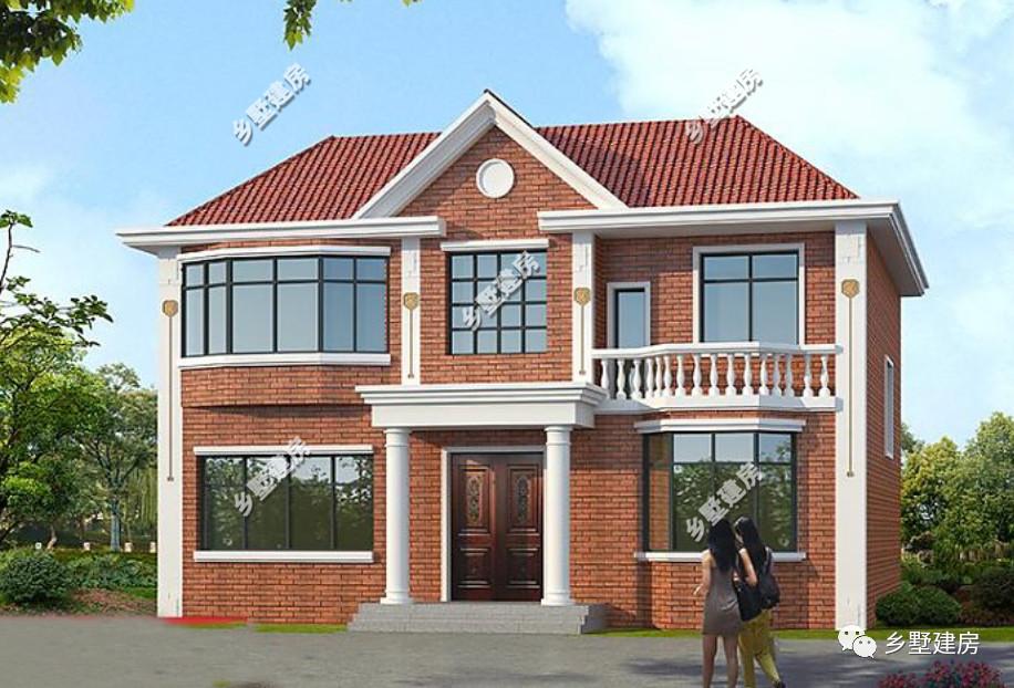 2款进深12米的农村别墅, 80后为啥都喜欢第二款呢? 那你呢?