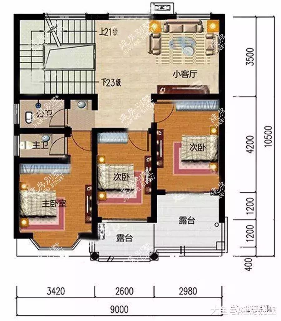 28万能建的两栋三层别墅, 小面宽户型, 第二栋是爆款