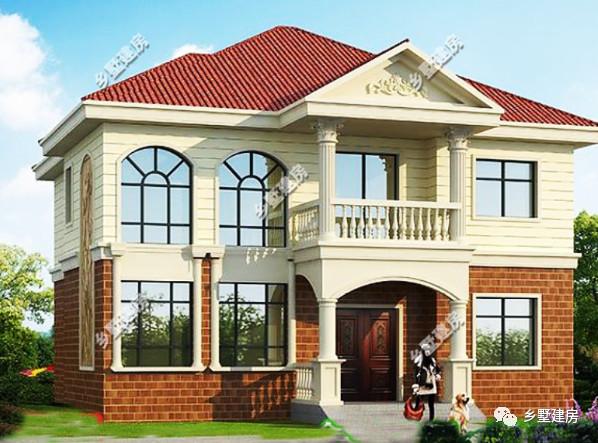 农村二层小洋楼应该怎么建? 500套图纸中精选的5套来给你答案