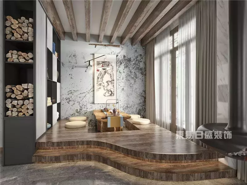 500㎡混搭风, 复古与现代相结合, 打造梦想中的惬意屋