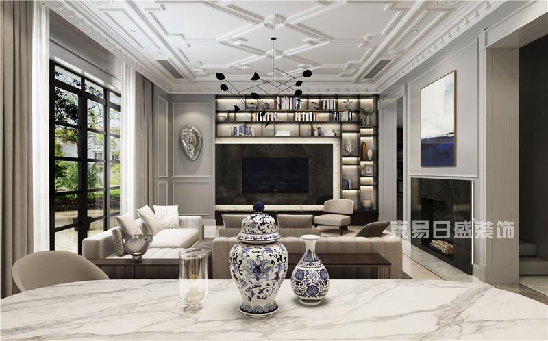 杭州483㎡豪宅装修, 流光溢彩的现代风