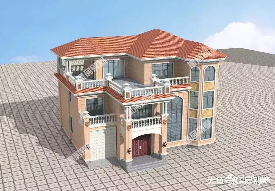 两栋豪华农村自建房户型, 建一栋在村里都能很风光了