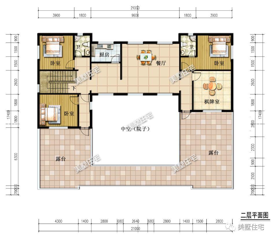 6套中式合院别墅, 富贵大气, 建一栋可以传承百年