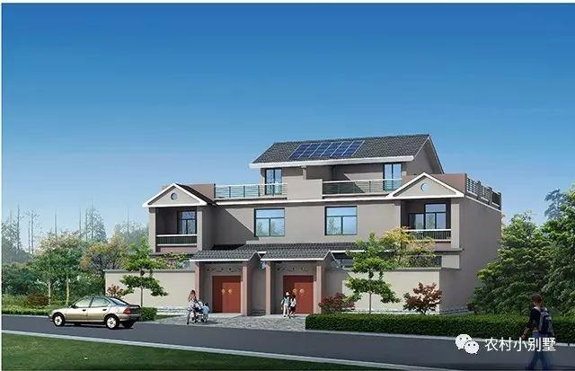 18套兄弟双拼农村别墅, 两兄弟一起建, 村里人见了都夸哥俩关系好