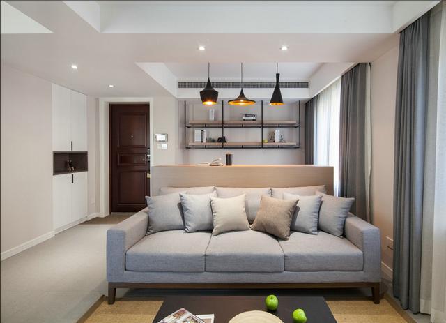 晒晒同事的102平新房, 客厅这样设计的, 我还真是第一次见!