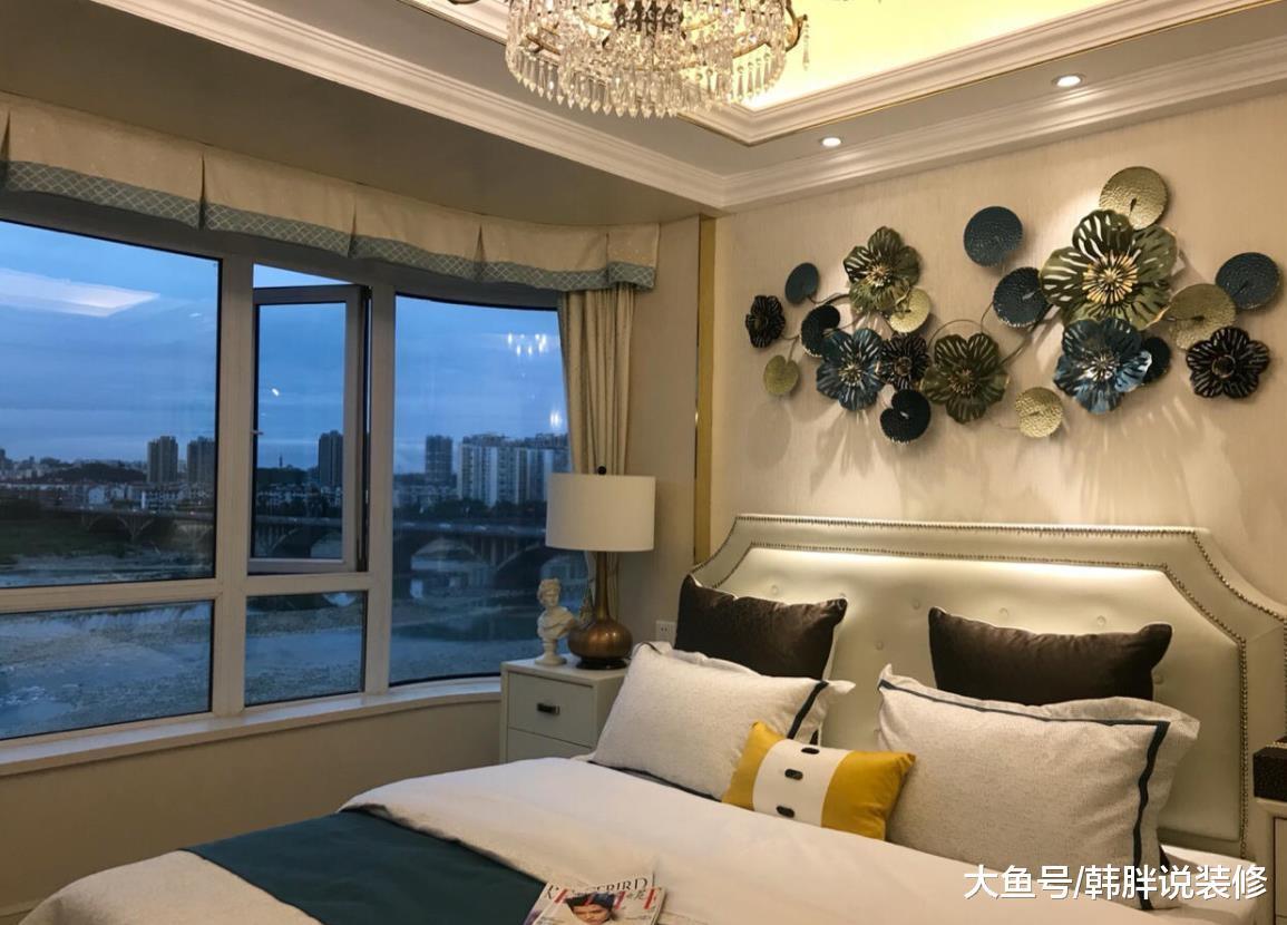 130㎡精装样板房, 进门就被玄关走廊吸引了, 高端大气上档次