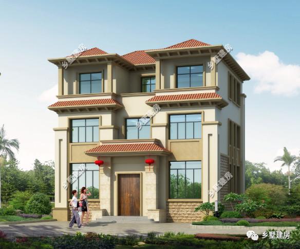 你的审美有没有过时? 看完这两款, 才知道农村别墅要这么建才好看