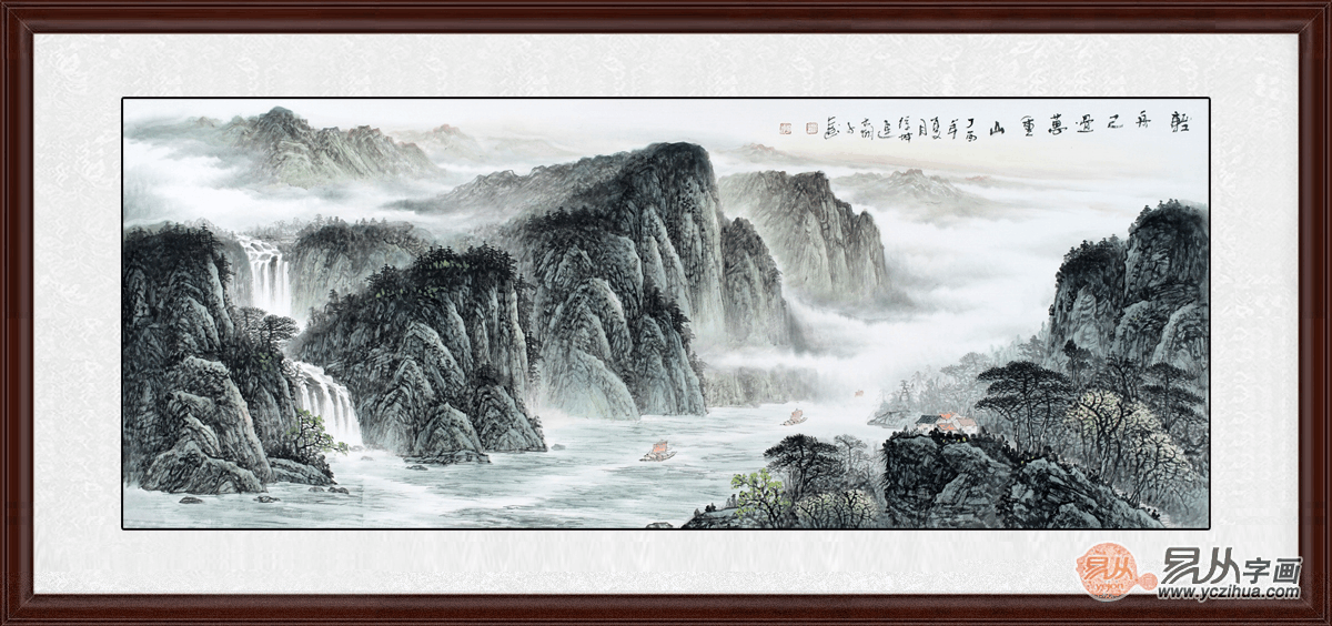 办公室墙上应该挂什么画, 艺术国画让工作更轻松