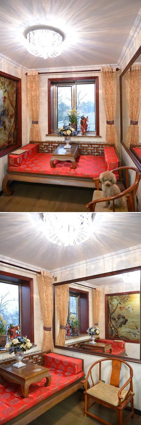 头一回看到没有客厅的房子, 这套65平的中式新房很不一般