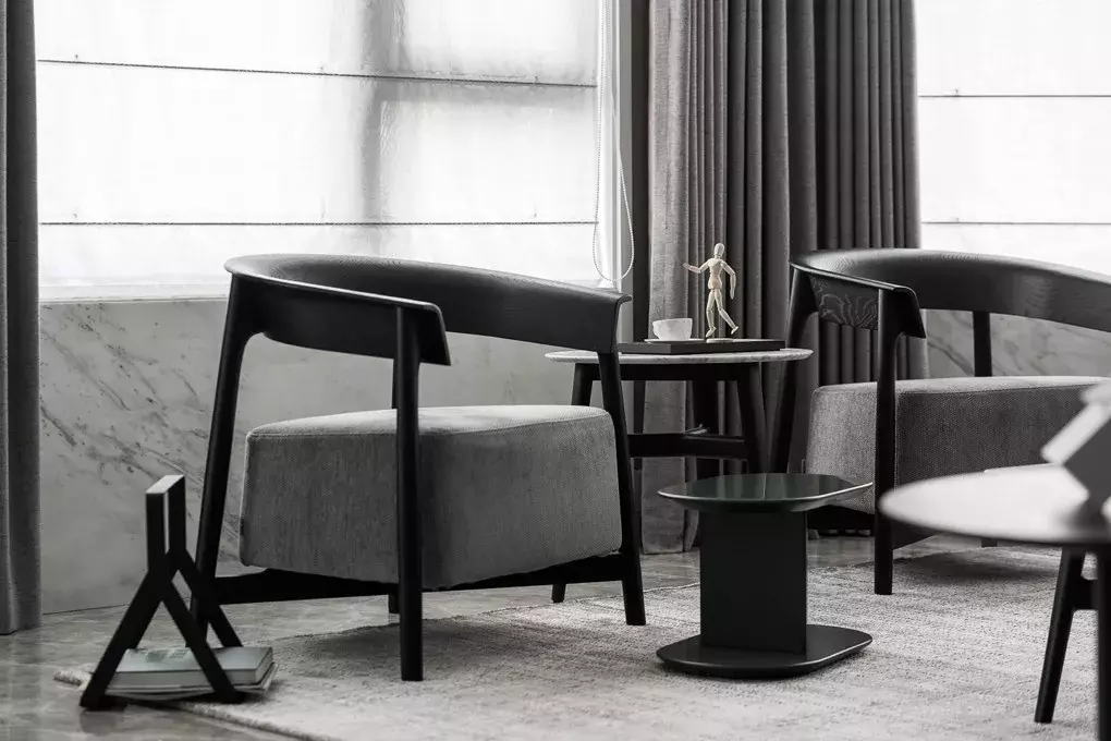 200㎡现代样板, 素雅而不简单