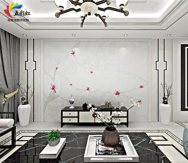 2019年最流行的背景墙造型, 新中式护墙板电视背景墙!