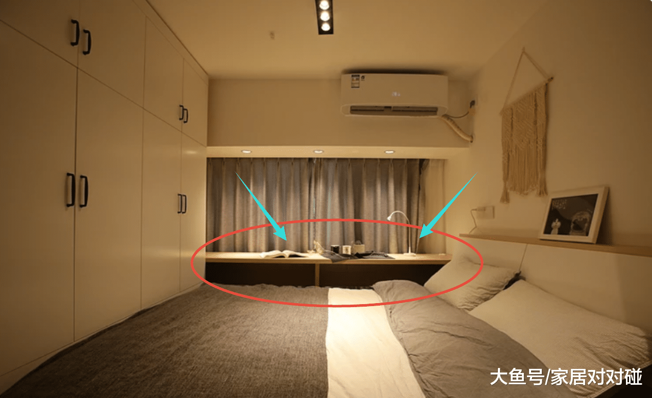 43㎡小宅, 硬在窗户旁挤出“小书房”, 真心实用! 全屋收纳绝了!