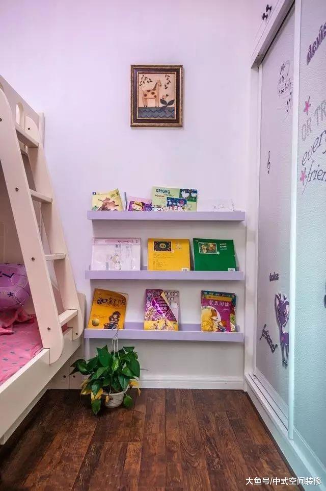 73平一家三口的幸福居家 朋友看了都说背景墙做得实在太好看了