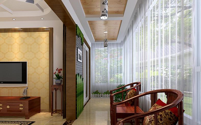 阳台这样做吊顶, 防潮又美观