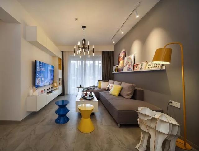 新家不做吊顶, 只刷大白墙, 简洁、大方、舒适!