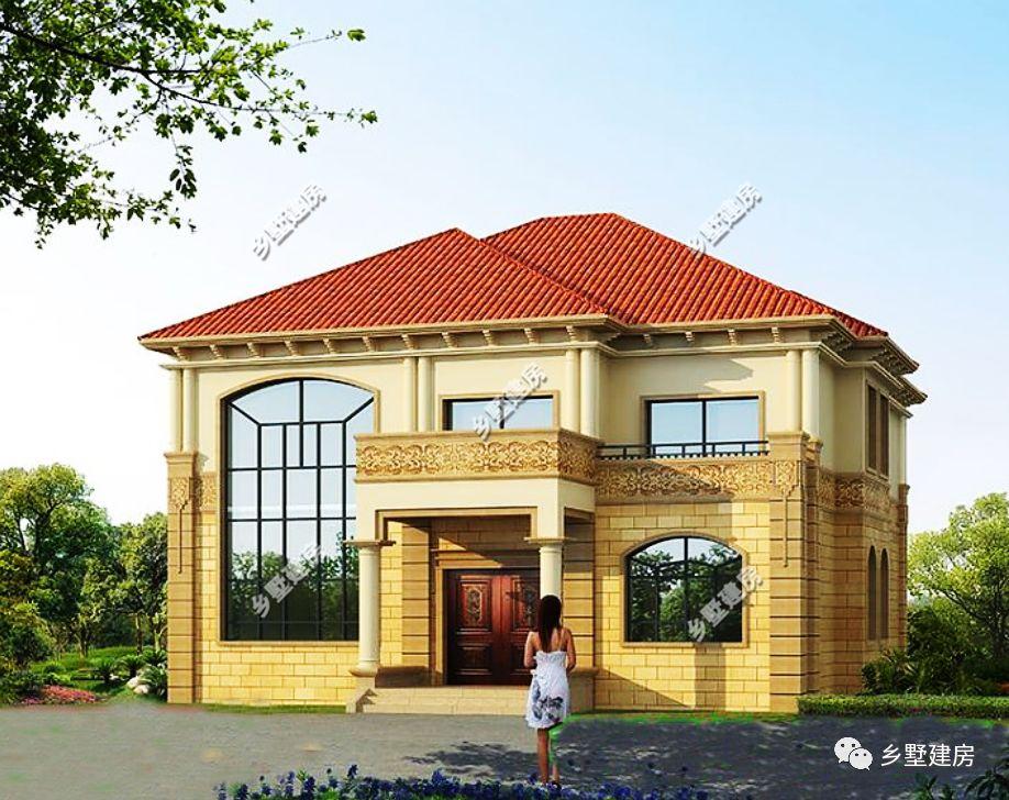 农村自建房什么样? 大飘窗+大阳台, 温馨又舒适! 赶紧带回家!