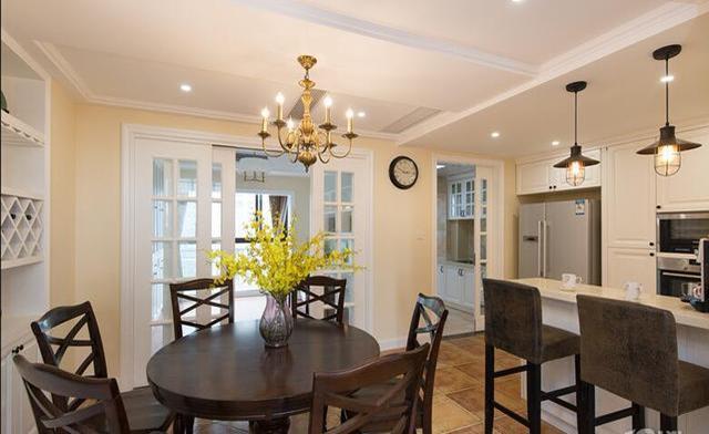 曬曬混搭風格的新房, 面積220平, 感覺裝修很好看