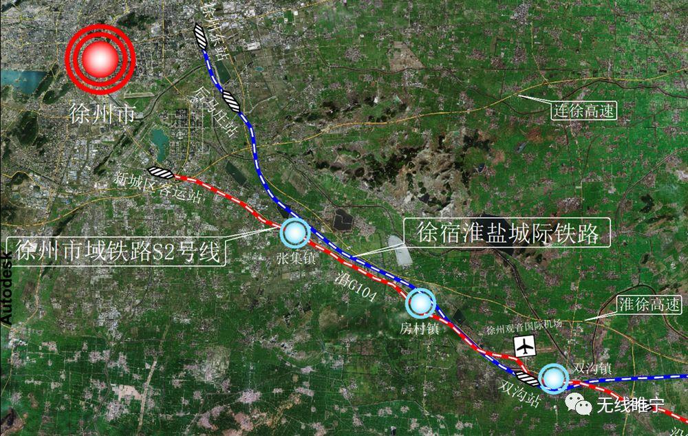 徐州轻轨延伸到宿迁, 线路图曝光! 淮海城市群联系加强