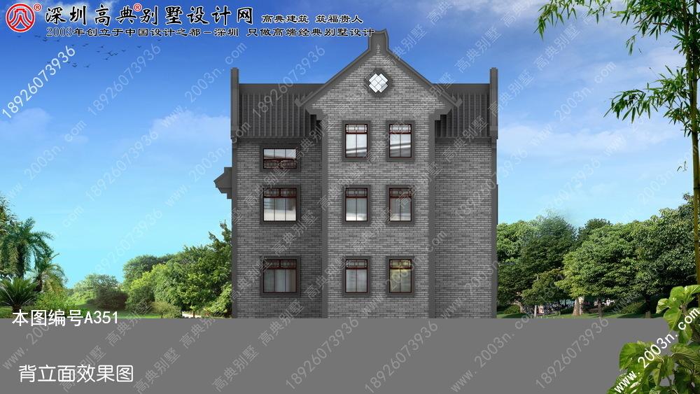 三层别墅全套设计图纸首层116平方米