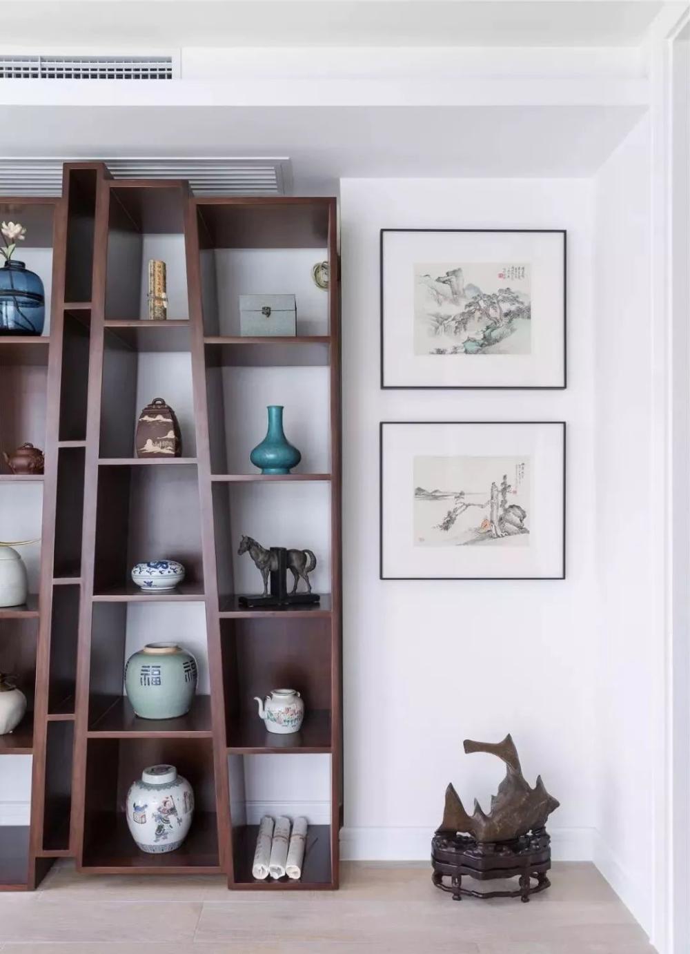 这样的设计是中国人所向往的, 沉迷于山水之间的中式之家