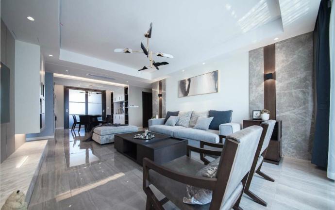 现代简约风格三居室装修, 简洁时尚又不失功能性! ????