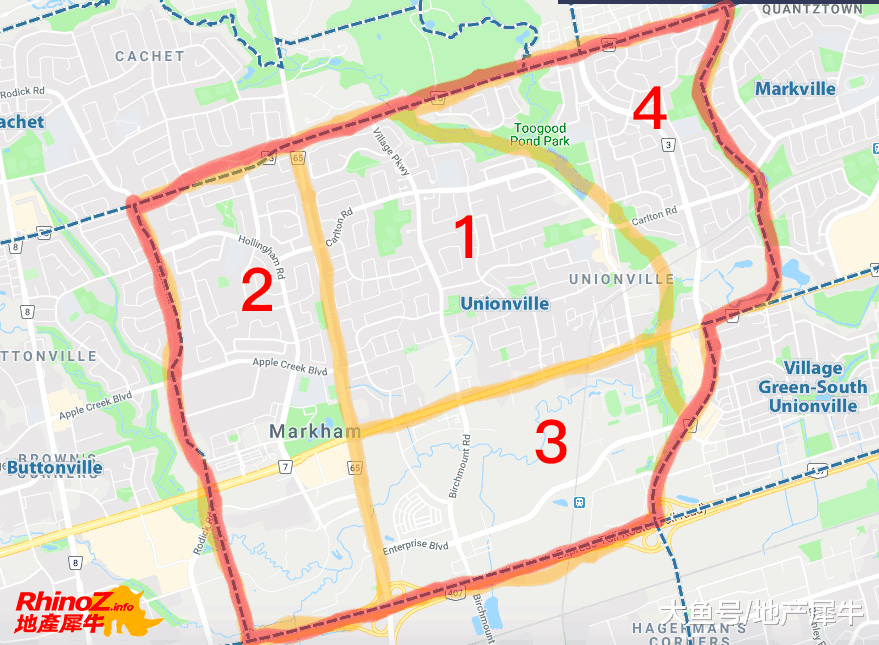 犀牛手札357: 万锦的中心-Unionville