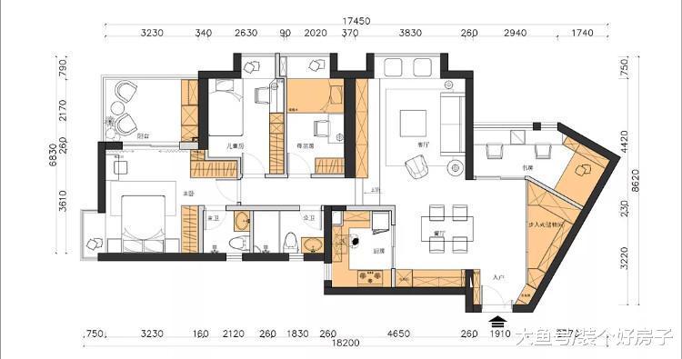 神奇! 上海85㎡清新简约家, 竟拥有50㎡的收纳空间