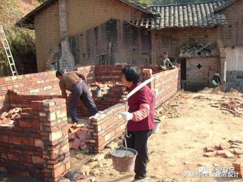 农村自建房砌出来的清水墙, 看完之后都不想说我在工地干了20年