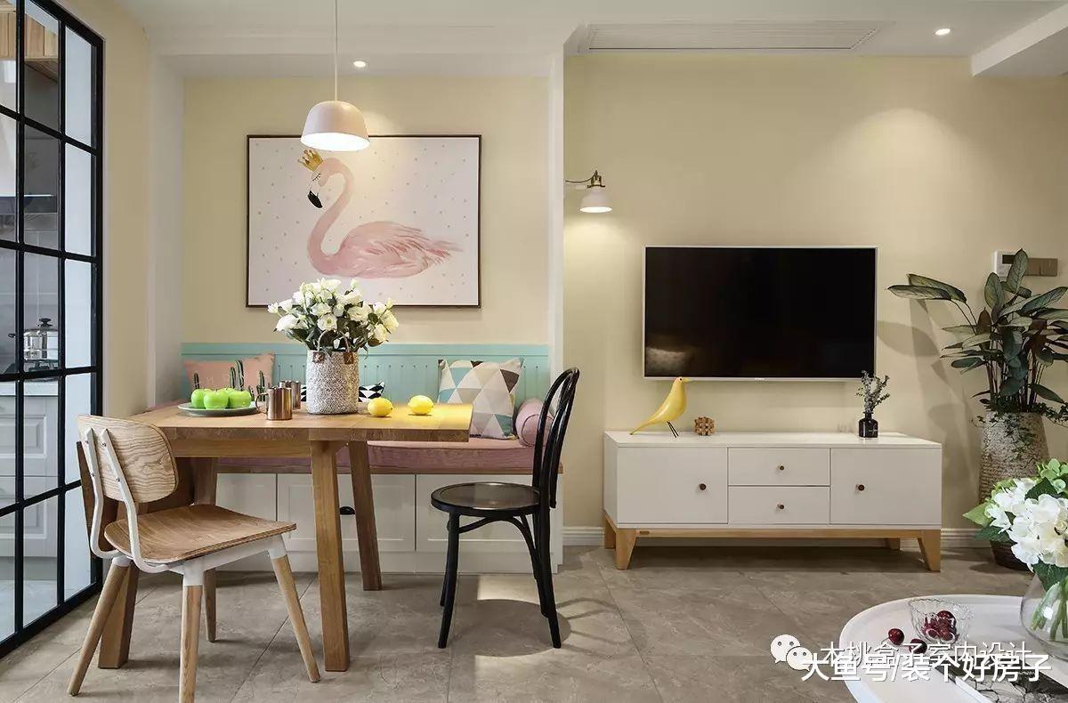 110㎡清新北欧风, 超美休闲阳光房, 在家就能拥有植物氧吧!