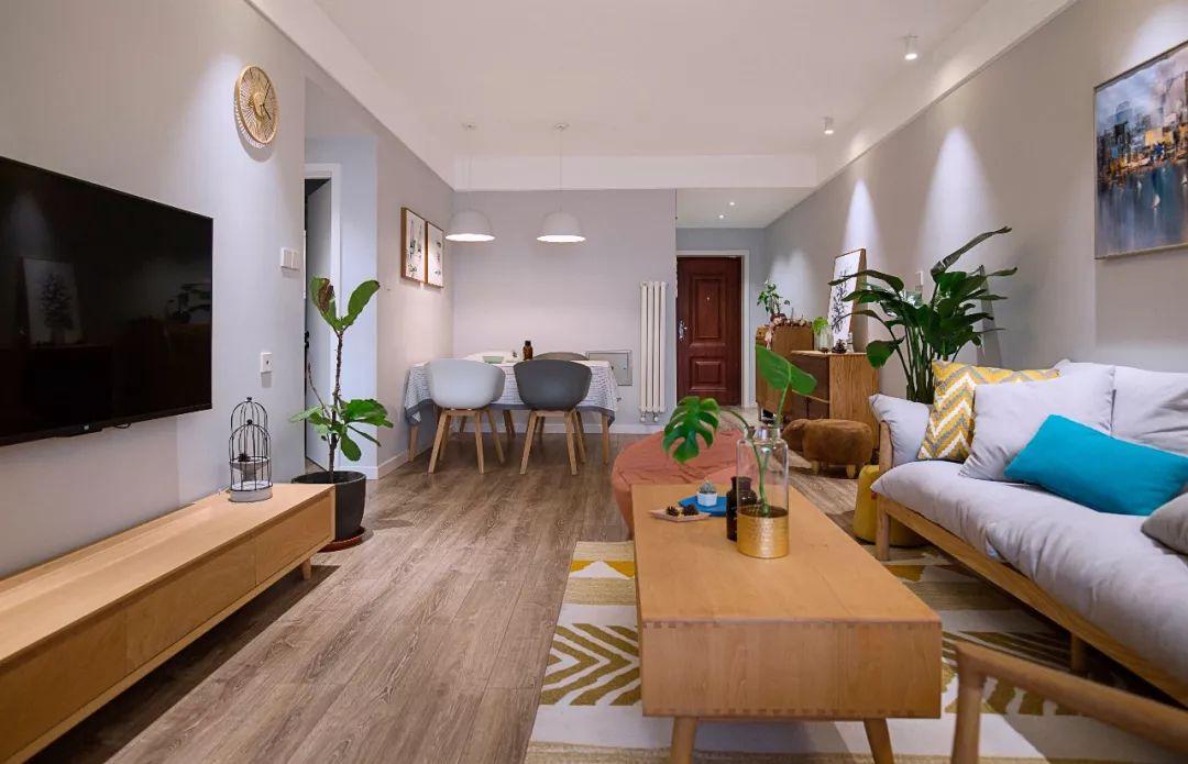 70㎡北欧小二房, 这样舒适温馨的氛围, 越看越喜欢!