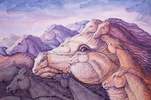 眼力测试图：不近视的看到是爱因斯坦，近视的看到的是玛丽莲梦露