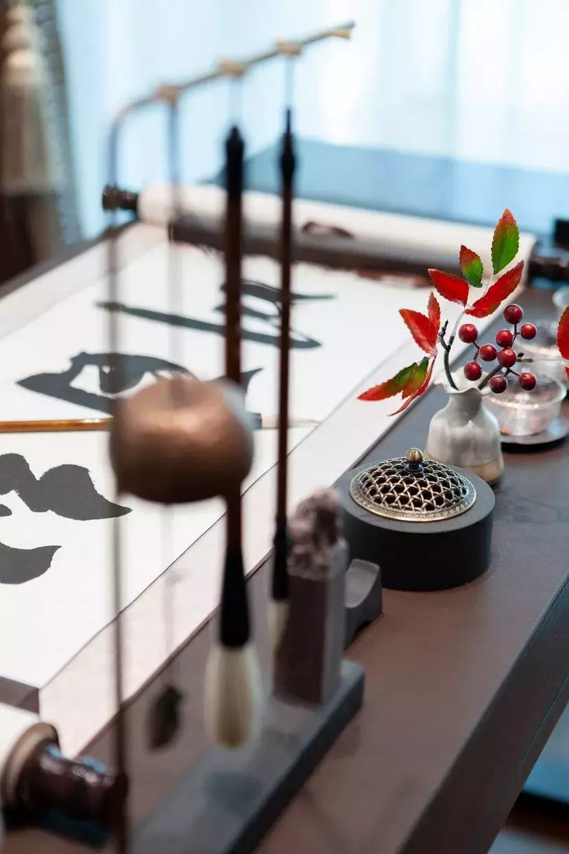 170㎡ 新中式, 最是那一抹中国红